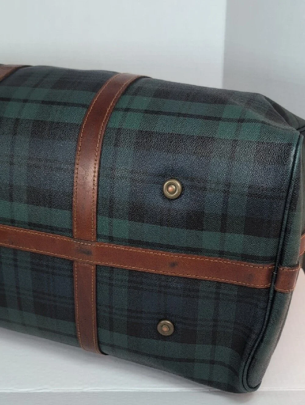 Polo Ralph Lauren Vintage Weekender Tartan Pattern